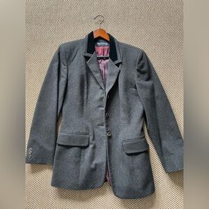 Burberry Womens Cashmere Trench Coat - Size 8